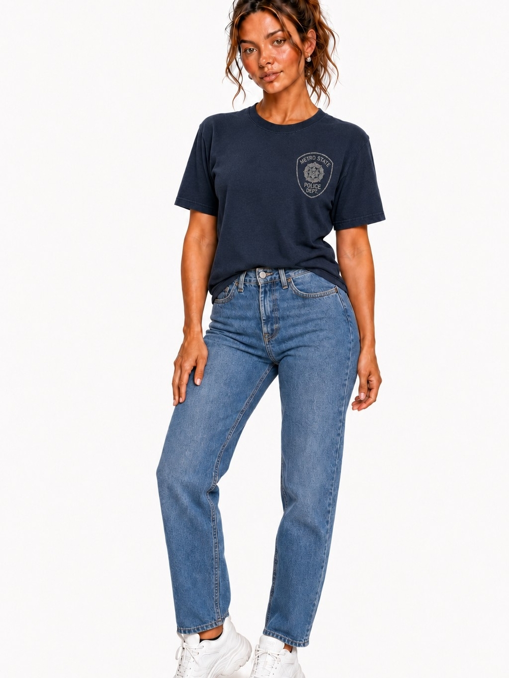 Thresh Cold Storage Freight Graphic Tee Navy Vintage Unisex